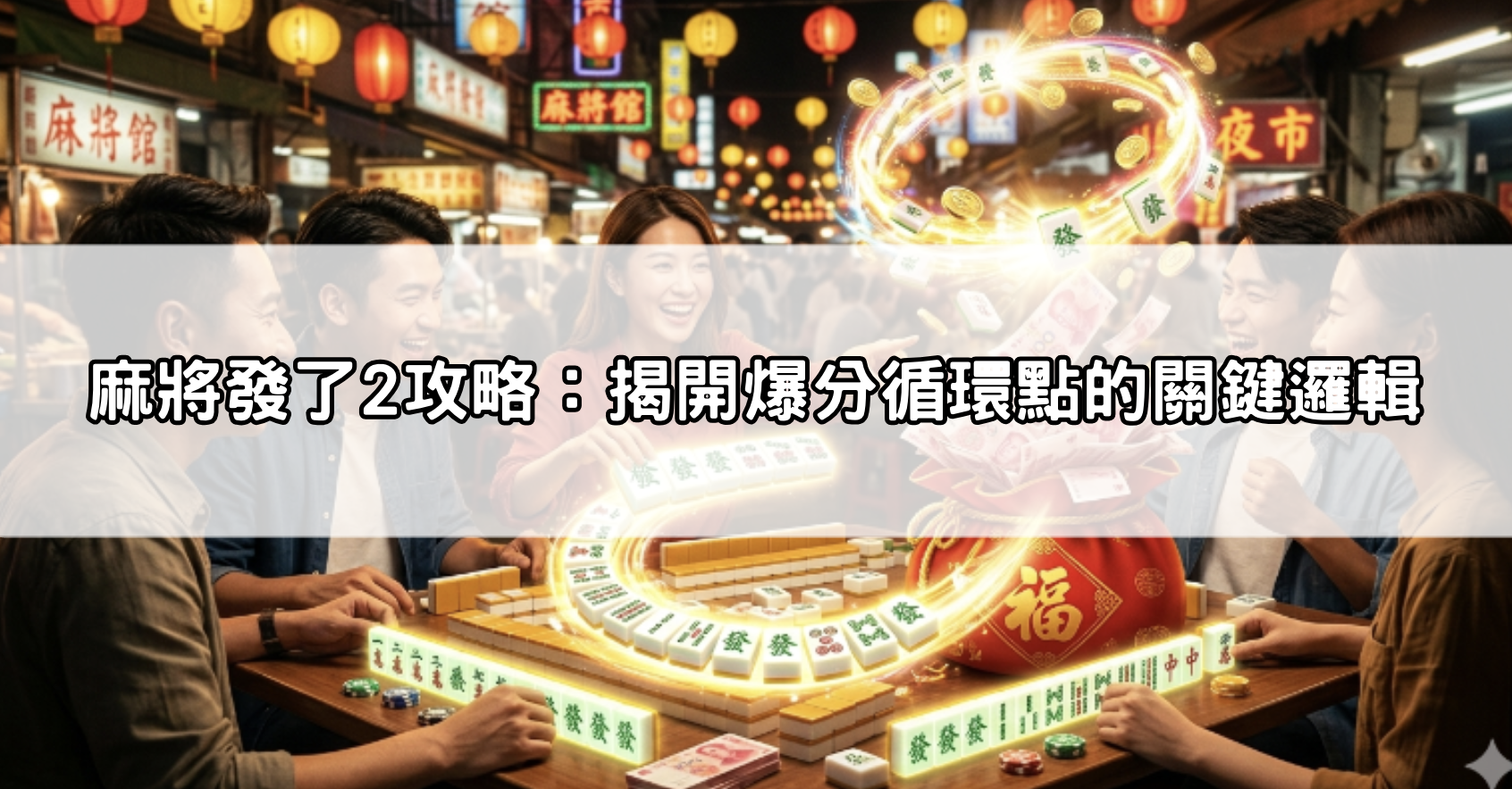 麻將發了2攻略：揭開爆分循環點的關鍵邏輯