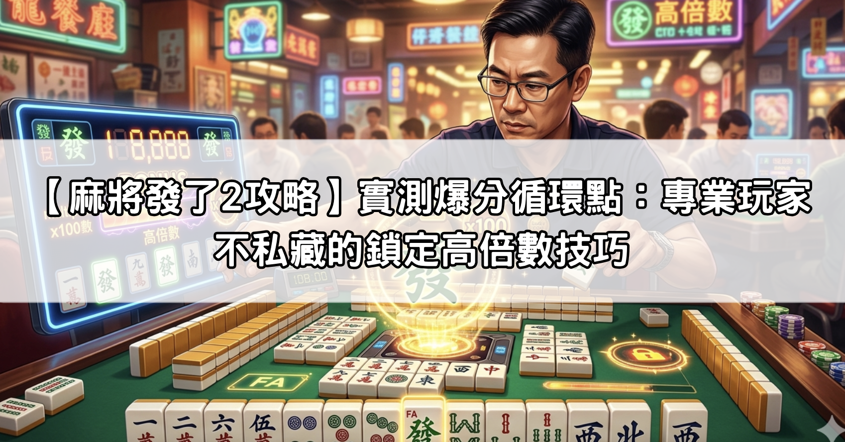 【麻將發了2攻略】實測爆分循環點：專業玩家不私藏的鎖定高倍數技巧